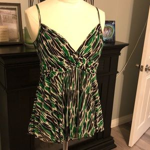 DVF silk blouse